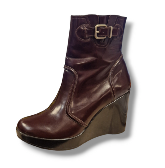 Robert Clergerie Wedged Ankle Boot