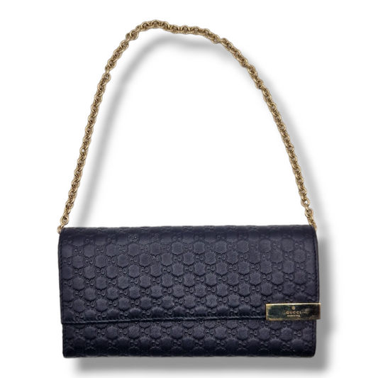Gucci Microguccissima Chain Wallet