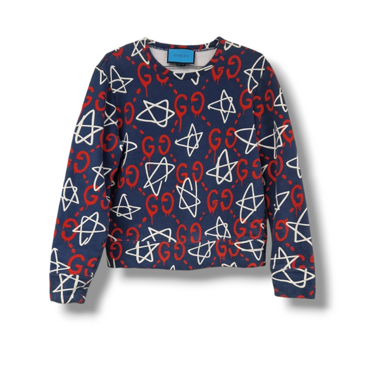 Gucci GG Ghost Stars Sweater ( M )