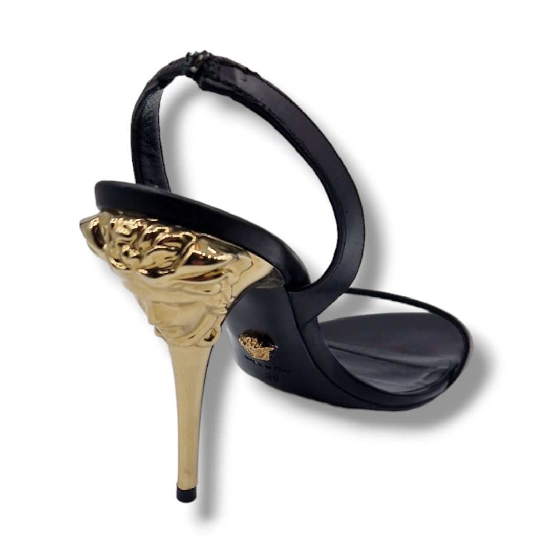 Versace Gold Heel